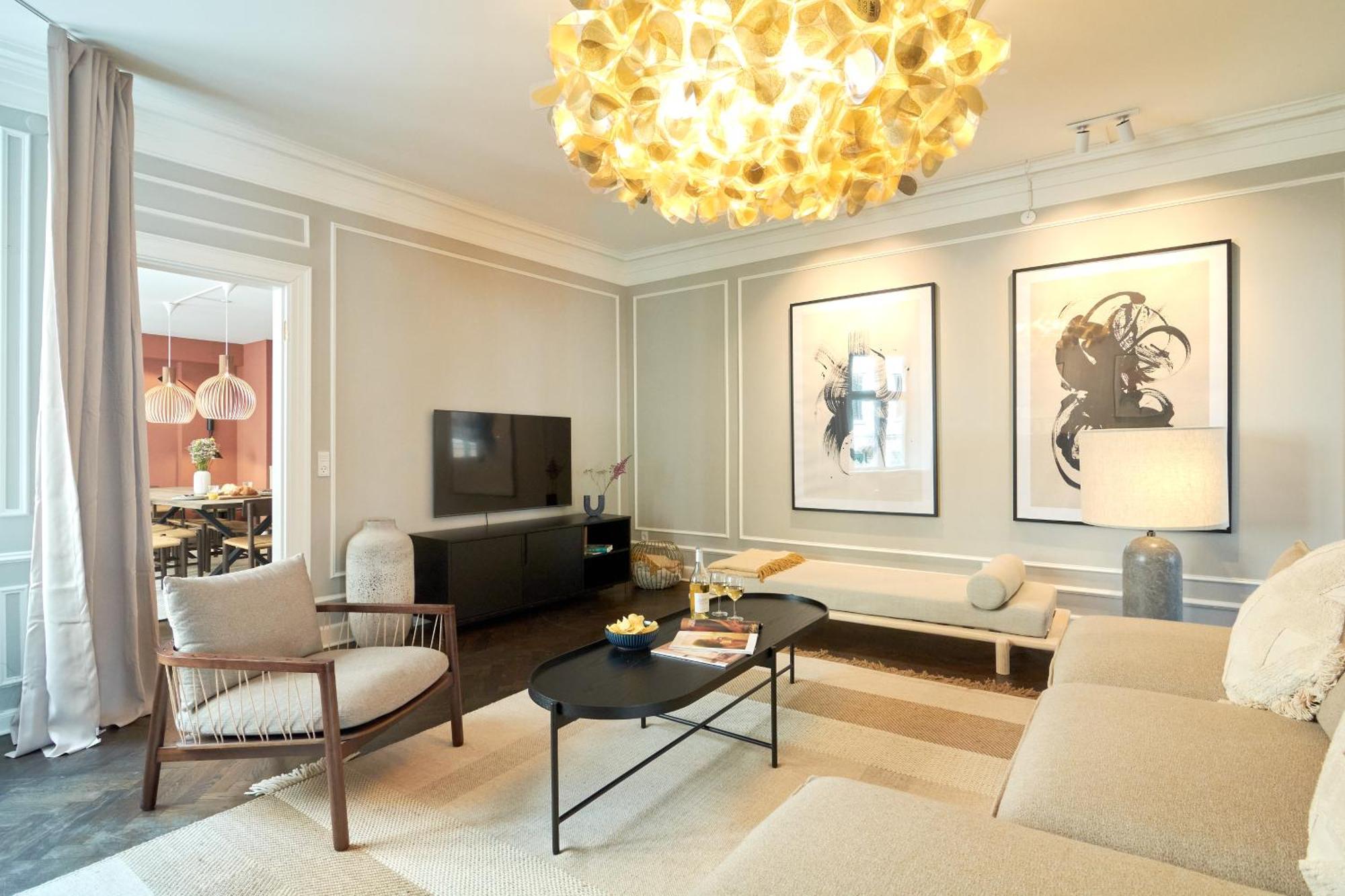Stylish Spacious Apartment W 3Br In Copenhagen City Екстер'єр фото